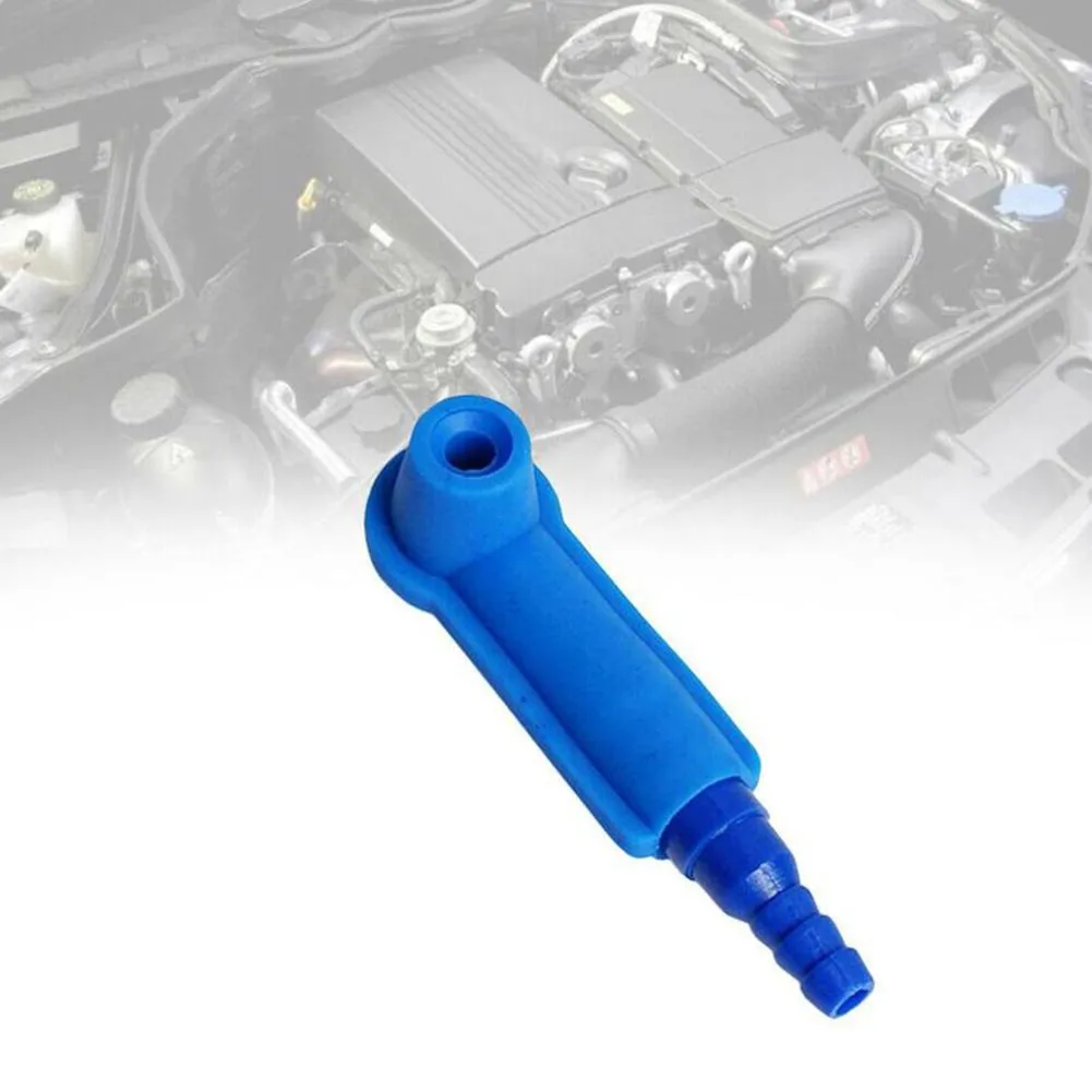 1pcs Exchange Tool Connector Blue For Cars Trucks Automobile Oil Change Tools Quick Change Tool Suction Pipe Practical