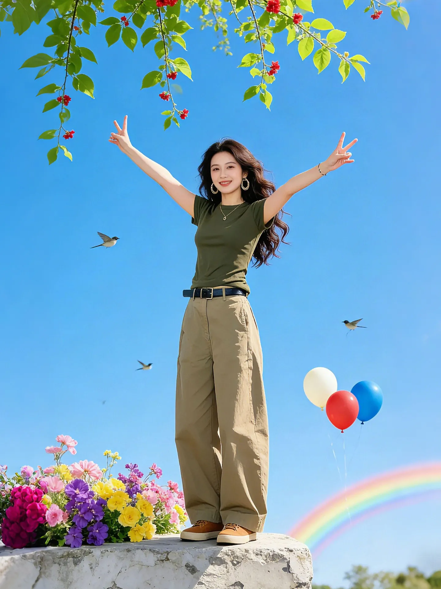 plus Size Women's round Neck Short Sleeve T-Shirt Summer New Style Korean Version Slimming Base Layer Meat Covering Top