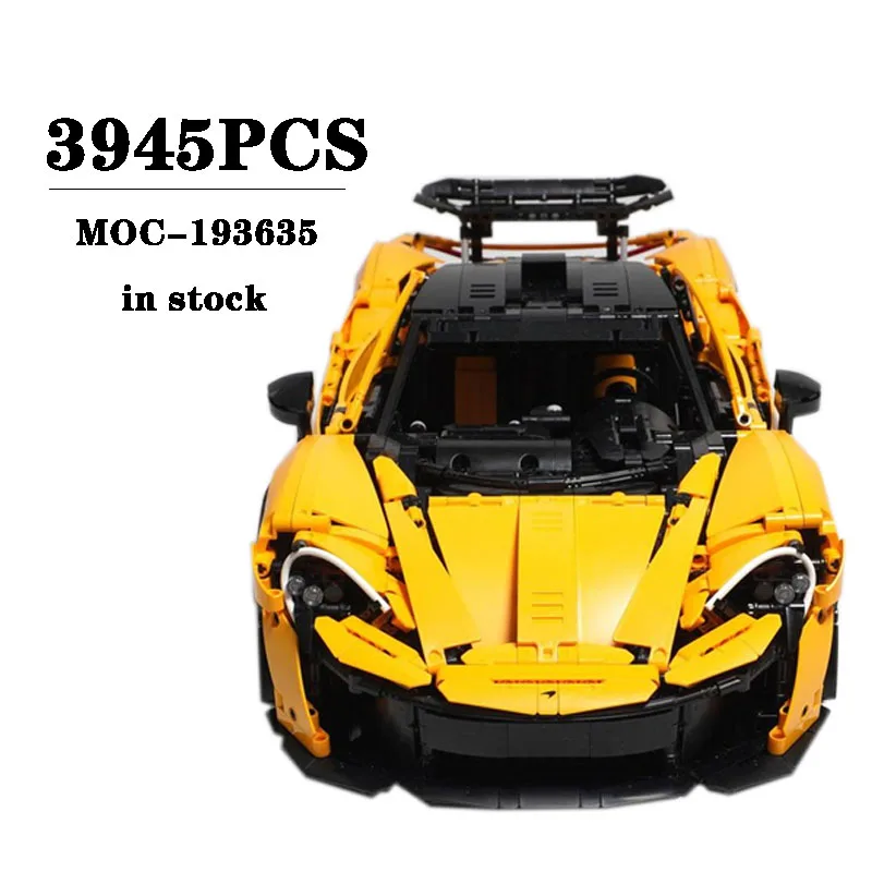 Building Block MOC-193635 Supercar Car Racing Car 42172 Construction Assembly Model 1664PCS Children Birthday Gift Christmas Toy