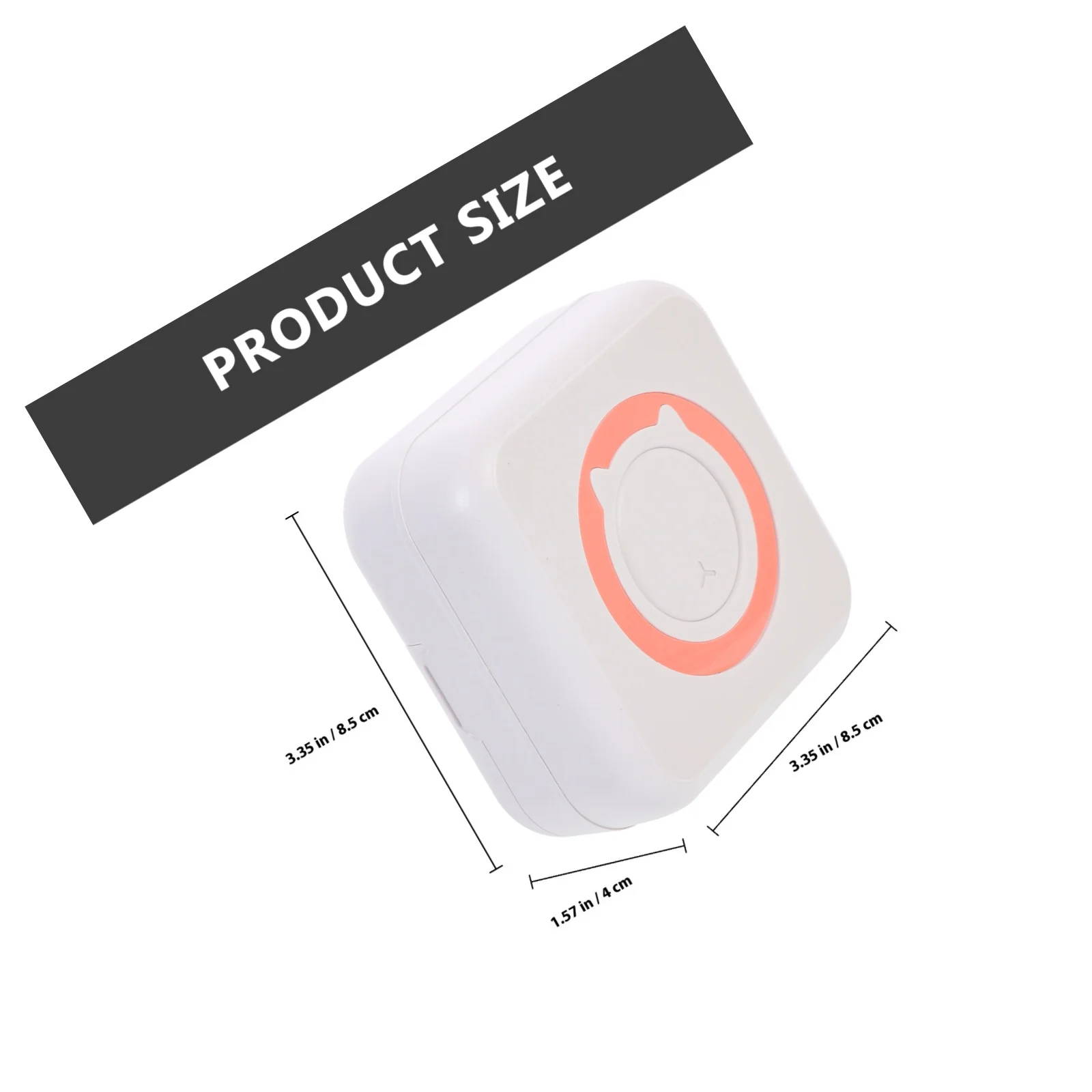 مجموعة واحدة من أدوات الطابعة المحمولة للمنزل والمكتب والمدرسة تستخدم شحن USB أداة طباعة الملصقات اللاسلكية للطلاب المحمولة #5