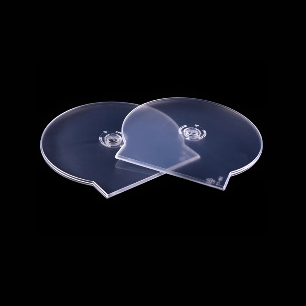 Accessories  Replacement thickened CD case VCD DVD plastic CD case half round case  shell cover