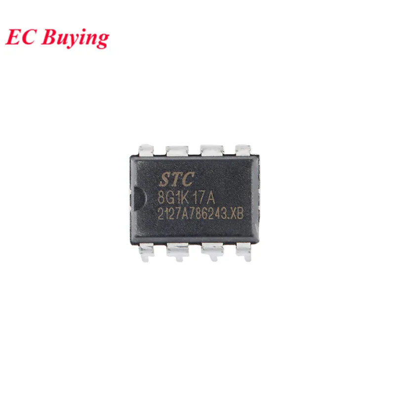 STC8G1K17A STC8G1K17A-36I STC 8G1K17A DIP8 Single Chip Microcontroller IC Controller Chip STC8G1K17A-36I-DIP8 Original