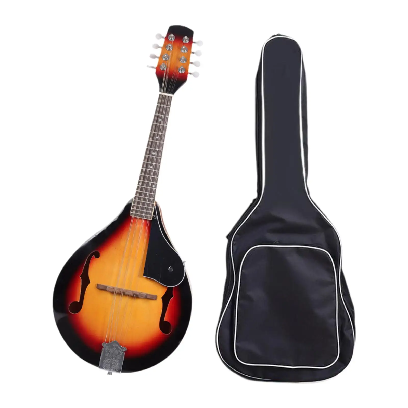 Mandolin Musical Instrument with Mandolin Gig Bag for Concert Stage Practice