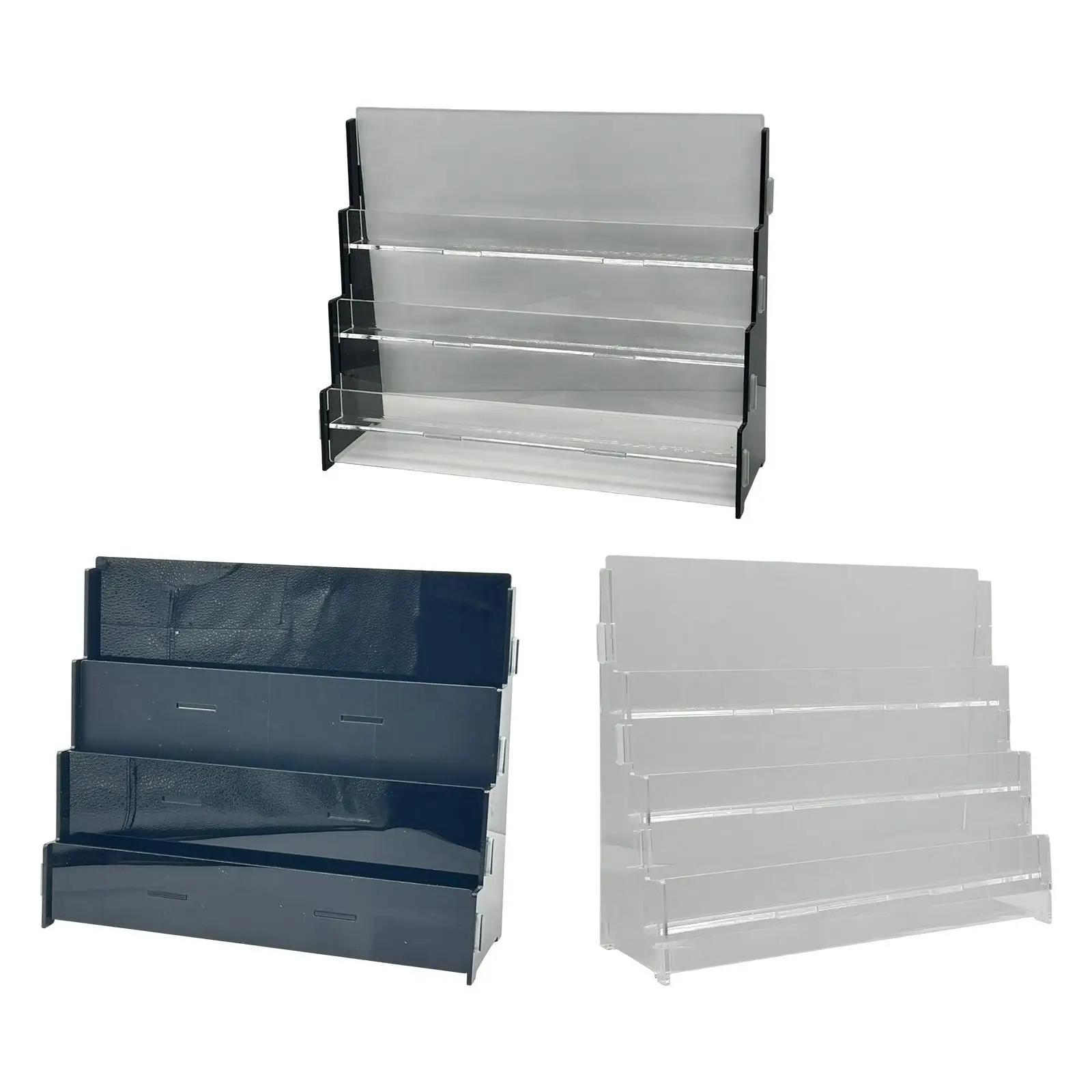 Présentoir en acrylique, étagère pour cartes de sport, rangement sur comptoir, support de table