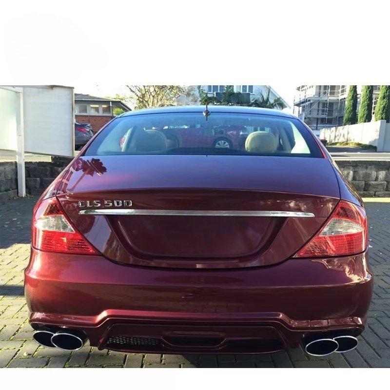 FRP Material W219 Body Parts Front Bumper Rear Bumper Side Skirts Fenders for Cls W219 Cls500 Cls300 Cls350 Wide Body Parts