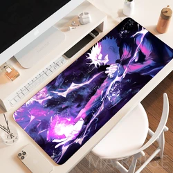 Gojo satoru mousepads gamer grande anime acessórios de jogos mousepad multi-tamanho jujutsu kaisen tapete de mesa sukuna teclado mouse