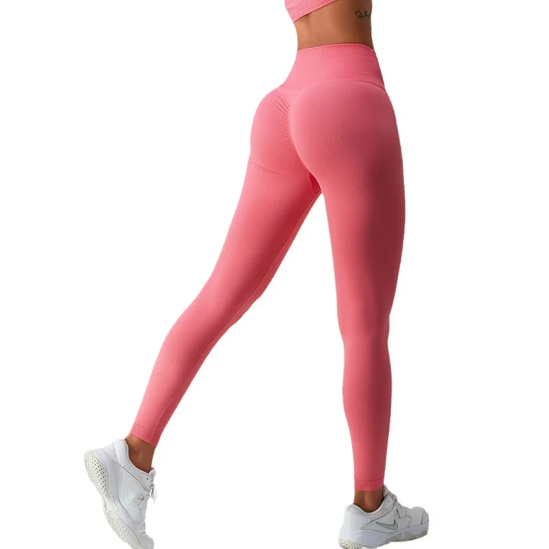 

Seamless yoga pants for women high-waisted peach butt lift fitness pants running sports tights quick-drying yoga women clothes