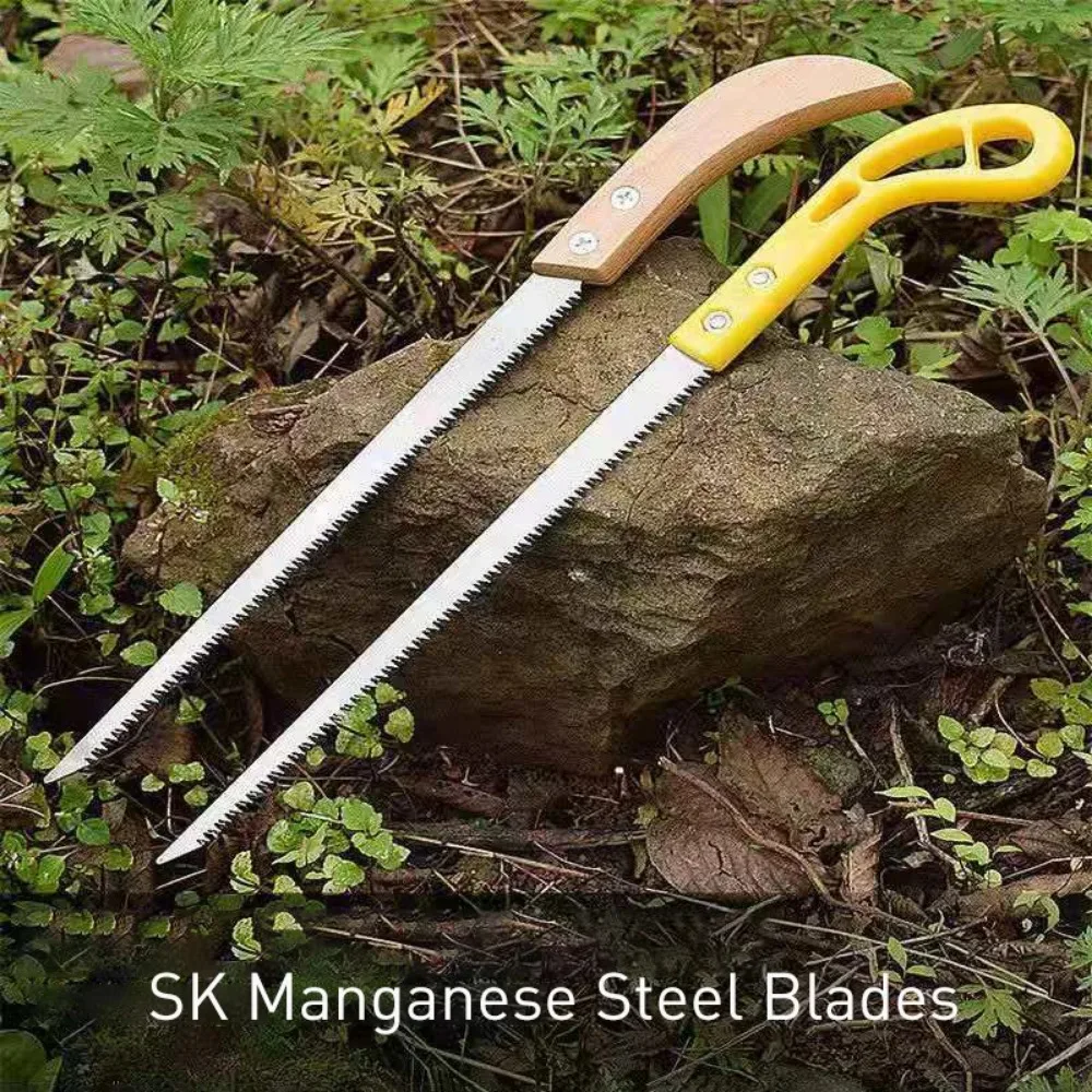 SK5 Steel Handsaw Garden Saw Tools Handsaw Garden Saw Tools Fast Cutting Portable DIY Sharp Wood Cutting Tools 340mm Handsaw