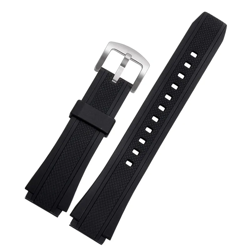For Casio Edifice 5119 EF-552 Sports Watchbands EF-552D Men Bracelet EF552 Silicone Rubber Watch Strap 25*20mm EF-552PB bands