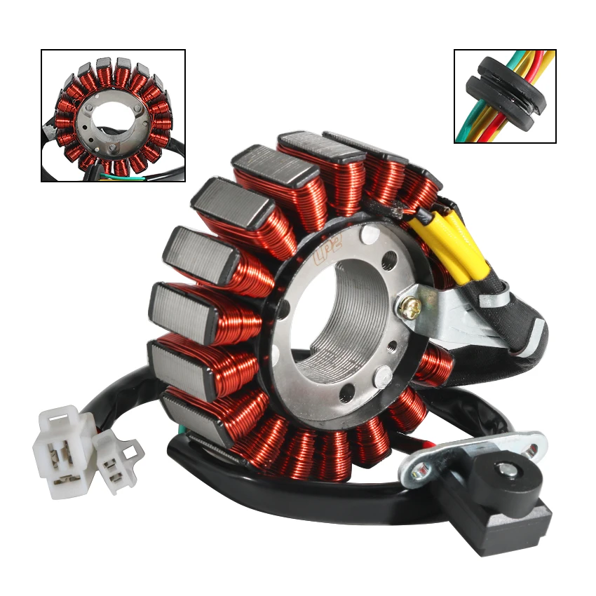 

Катушка статора магнето мотоцикла для Daelim S3 125S S3 250S S-3 F.i. (125) S-300 SV-250 OEM: 31120-SAB-0000 DAE-31120-SAB-0000