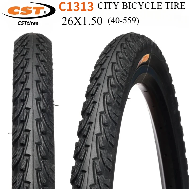 26x1.50 40-559 CST CITY BICYCLE TIRE ALL WEATHER CRUISERS C1313 27TPI