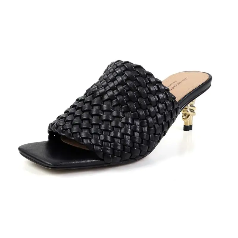 

Новые летние модные, легкие и противоскользящие шлепанцы с плоской подошвой для женщин в туфлях на танкетке на толстой подошве T69