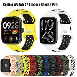 Soft TPU Strap for Redmi Watch 4 Smart Watch Silicone Breathable Replament Wristband