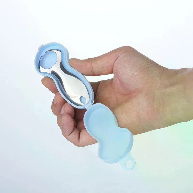 /ACR/Tongue Scraper Cleaner Scrapers Brush Tool Metal Mouth Scraping Cleaning Adults Breath Tounge Dental Bad For Care Mini