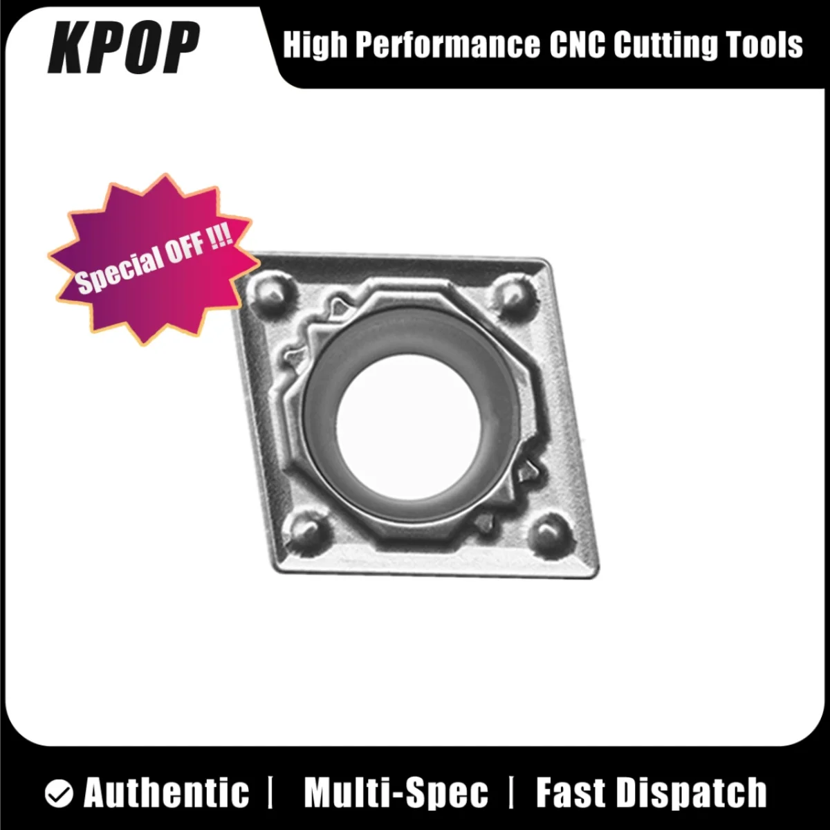 KPOP 100% Original CCMT CCMT060202/04 CCMT09T302 CCMT09T304 HQ KTN60 Diamond Outer Circle Inner Hole Turning Blade