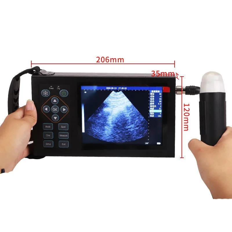 2026 Handheld Veterinary Pet Ultrasound Scanner Mechanical Vet Ultrasound Machine Animal Portable Ultrasound Machine