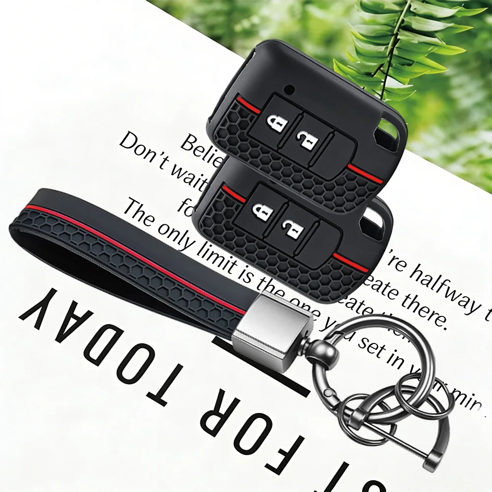 Stylish Hex Tricolor Remote Key Fob Cover, With Keychain, for Honda ADV 150 PCX 125 ADV350 PCX160 VISION SH350