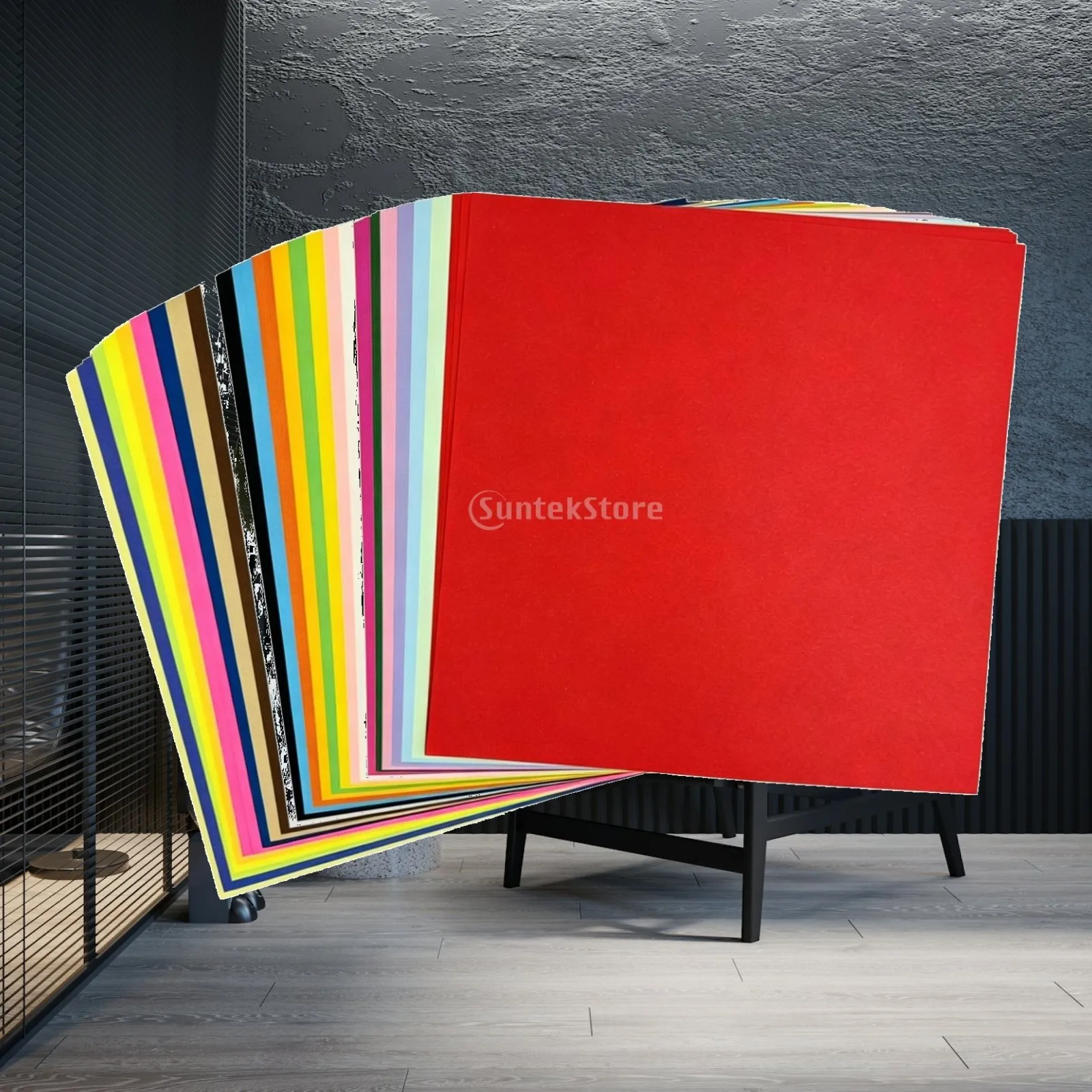 200 Pieces 20 Cm Square Craft Paper Smooth Square Origami Paper Vibrant Colors Beginner Friendly for Children
