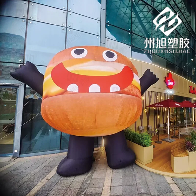 Inflatable bread air model cartoon simulation custom food and dessert promotion mall market atmosphere decorative props