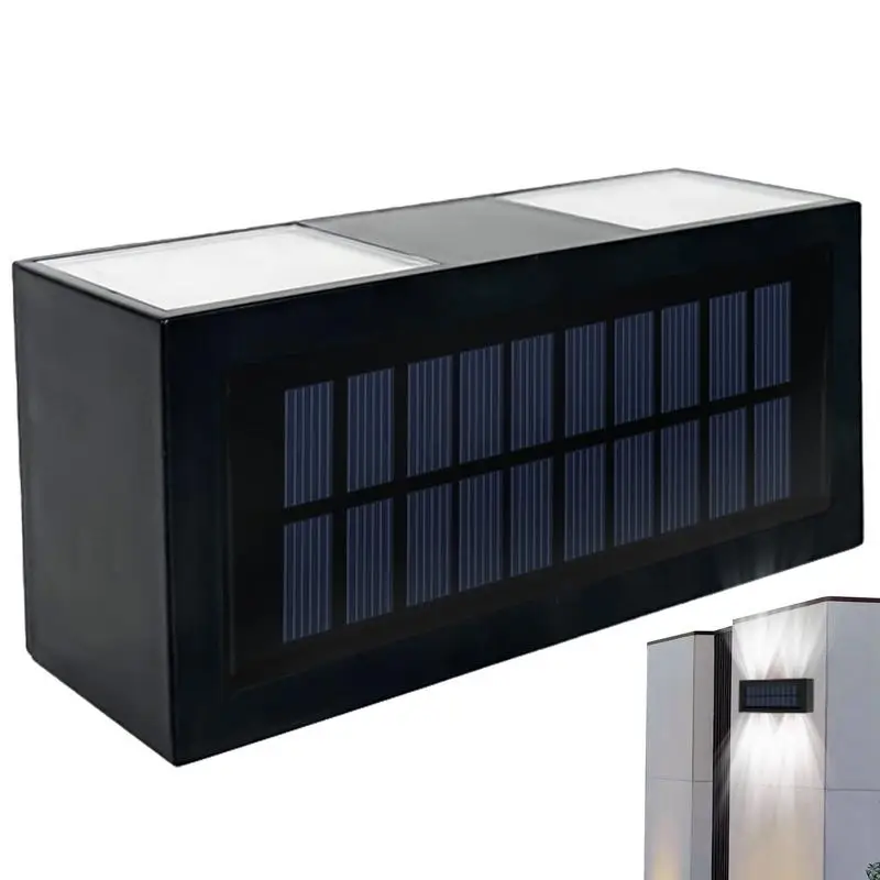 

Outdoor Solar Wall Lights Dusk To Dawn Fence Solar Lights Outdoor Solar Lights Solar Powered Lights Waterproof Fence Security