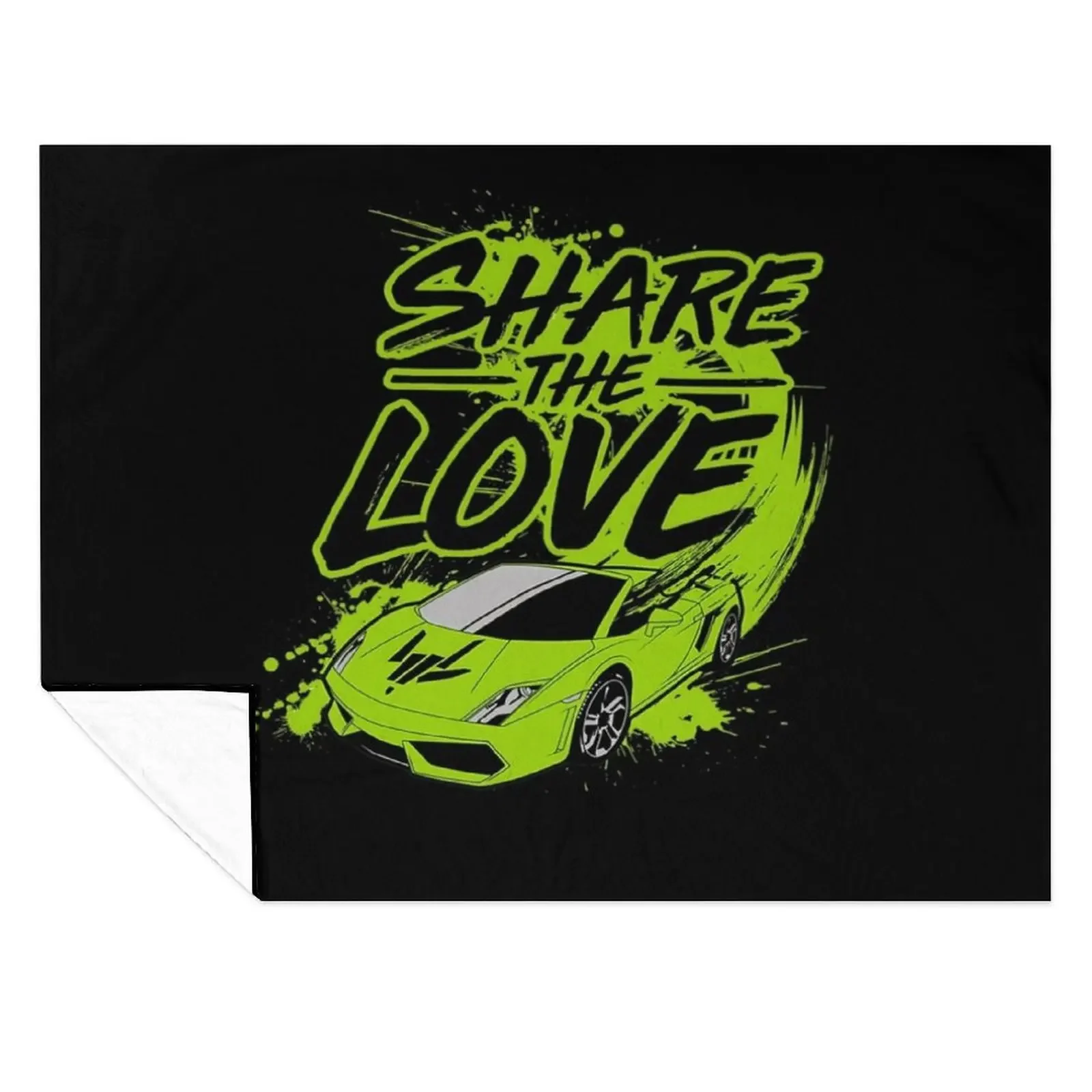 

Share The Love Sharerghini Throw Blanket warm winter Bed covers Decoratives Furrys Blankets
