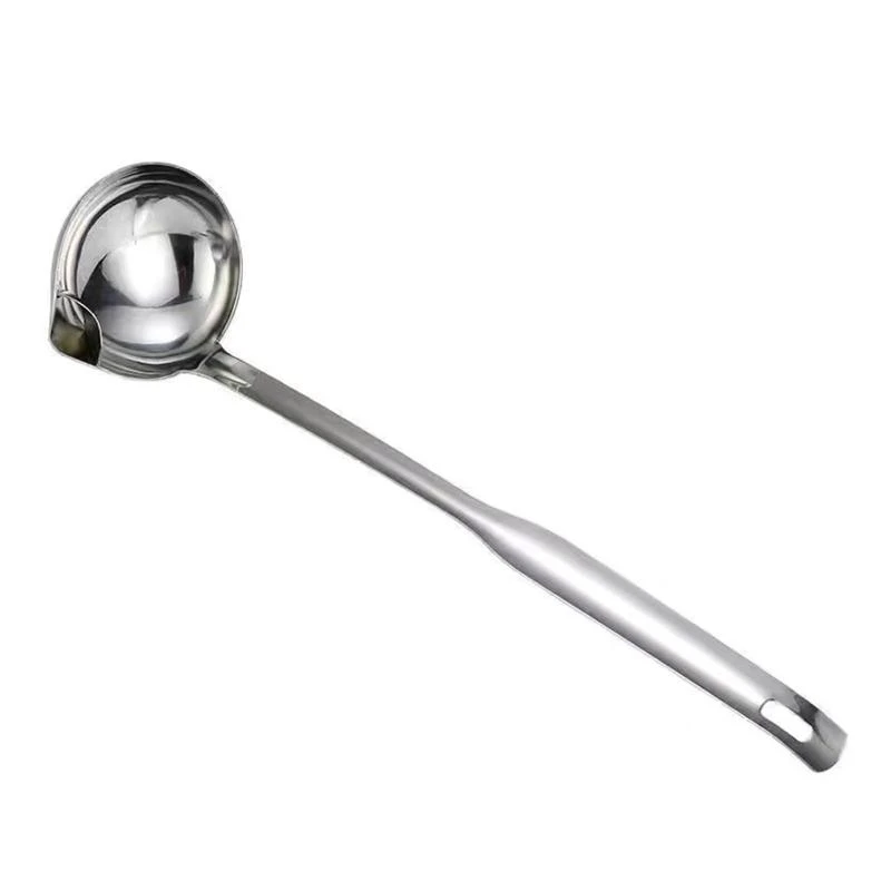 

Stainless Steel Ladle with Comfortable Grip Soup Ladles with Long Handle Spooner