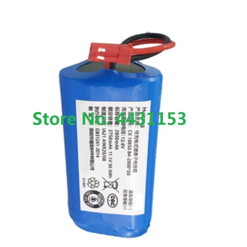 

2800mAh Li-ion Battery Pack For PANDA BTG90 Robot Vacuum Cleaner New 18650 11.1V