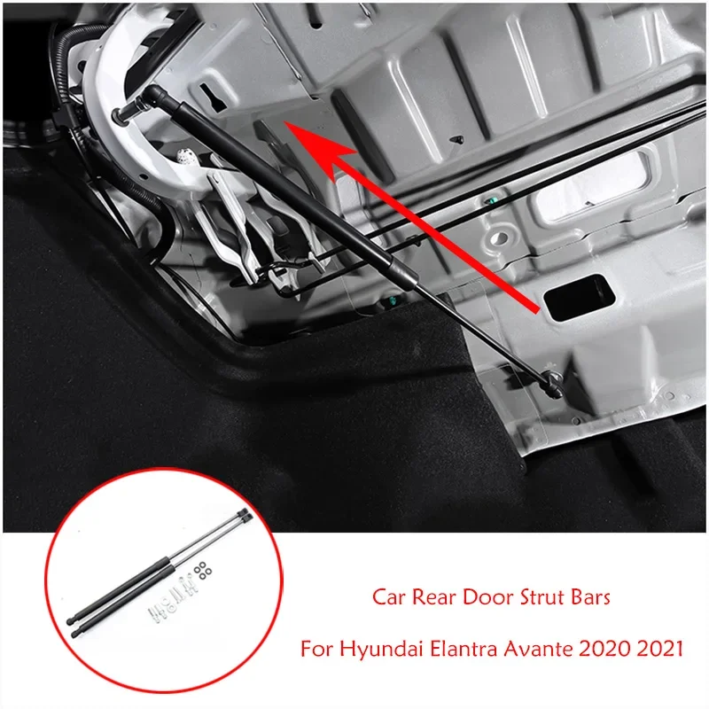 Back Door Trunk Box Support Hydraulic Rod Strut Spring Bars Shock Bracket For Hyundai Elantra Avante 2020 2021