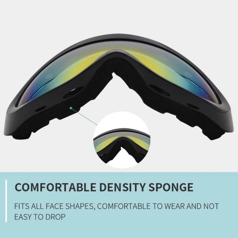 Ski Goggles Wear Resistance Durable Men Women Boy Girl Teenager Skiing Glasses