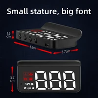 M3 OBD2 HUD / M1 GPS Head Up Display Auto Projection GPS Speedometer Digital Car Accessories Glass Projector Display HUD Alarm 5