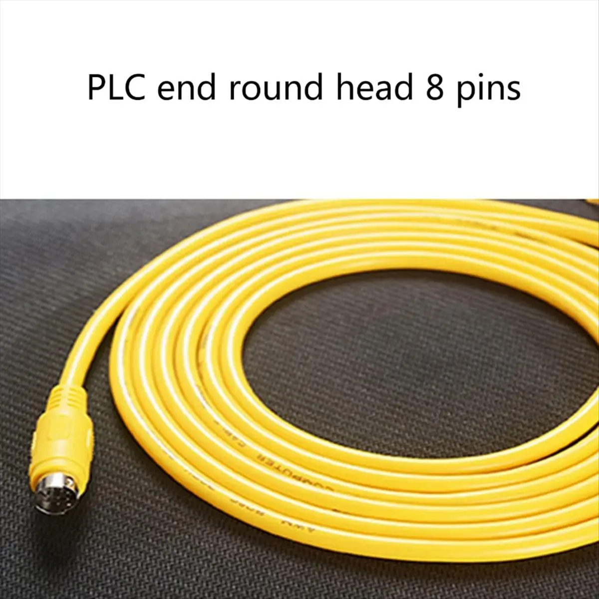 SWXF USBACAB230 for PLC Programming Cable EX ES EH EN Series Cable USB-ACAB230 PLC USB2.0 to RS232 Adapter Yellow