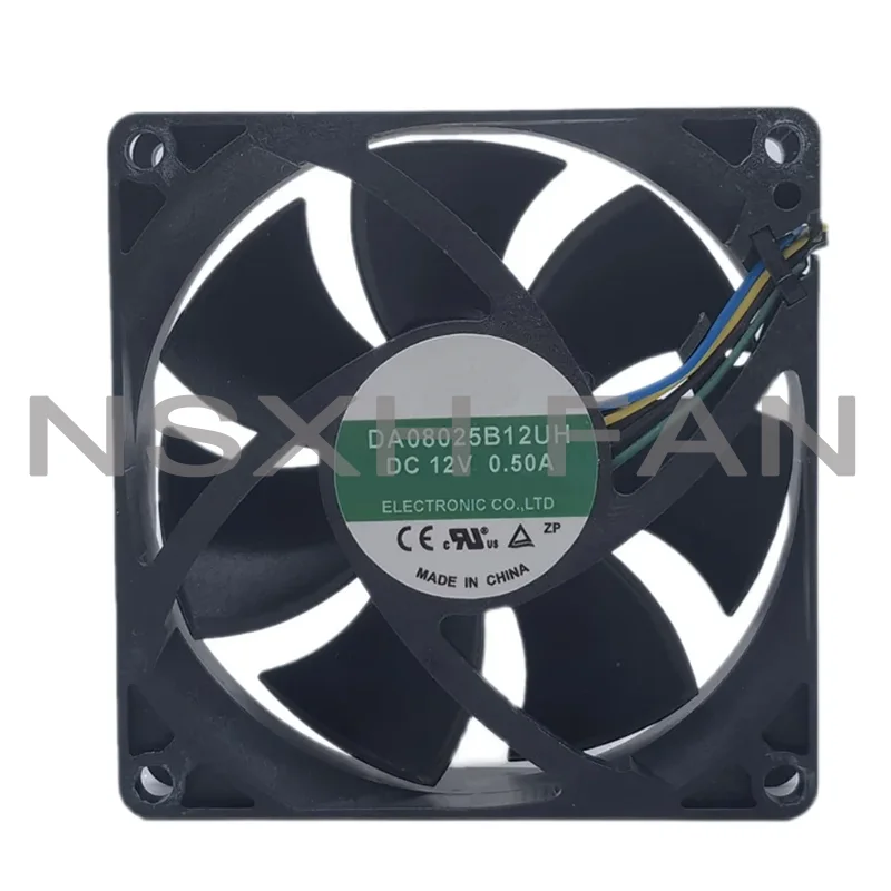 

New CPU Cooler Fan DA08025B12UH DC12V 0.50A 8CM Cooling Fan 8025 80*80*25MM