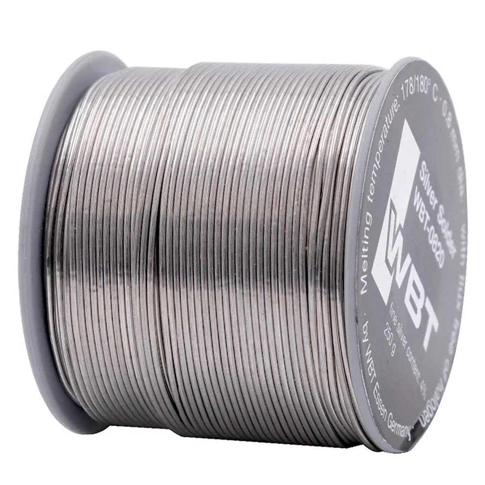 Germany WBT 0820 DIY Welding line 0.8mm  Original WBT-0820 4% Ag silver solder tin wire