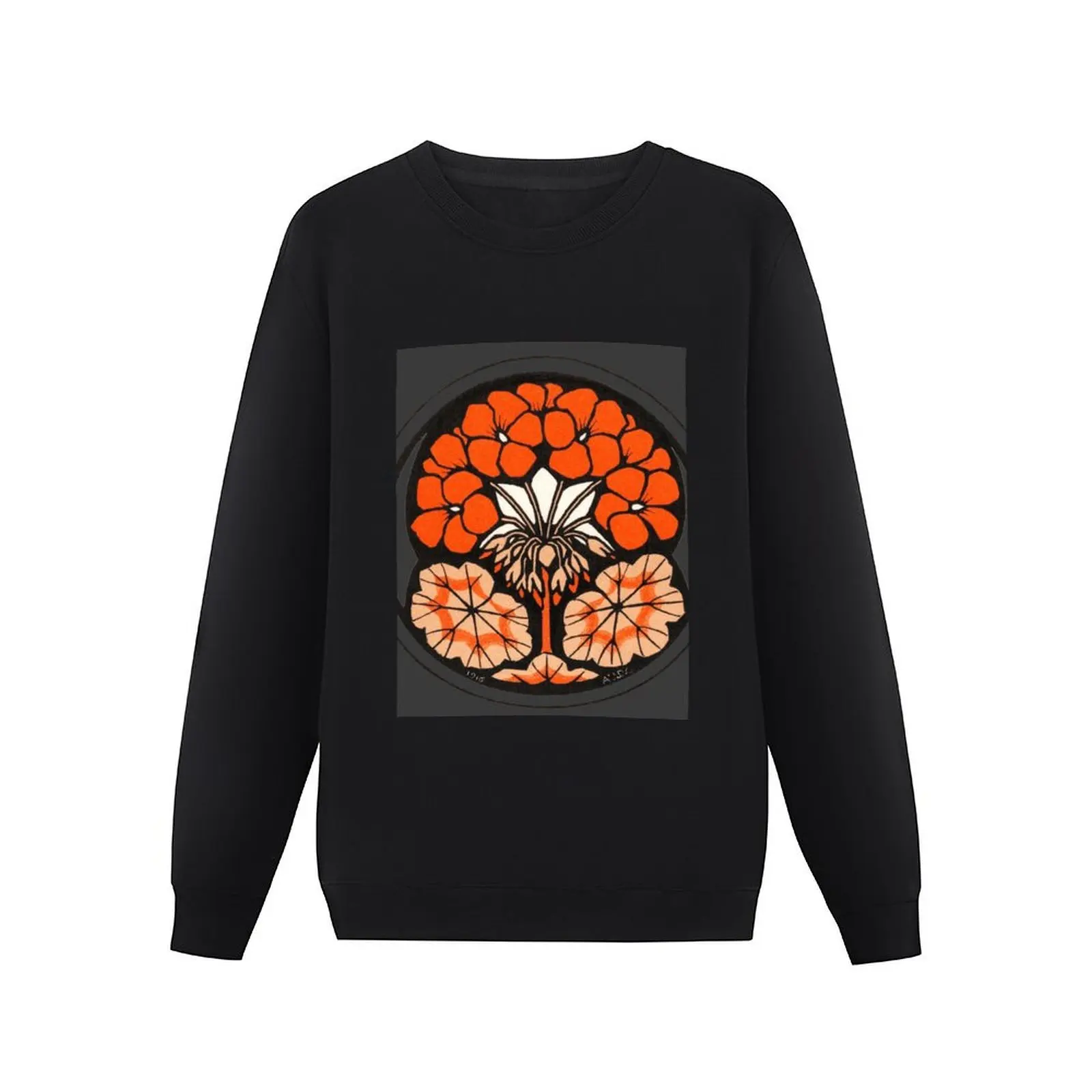 Cherry Blossom Vintage flower Pullover Hoodie men's clothes oversize sweatshirt