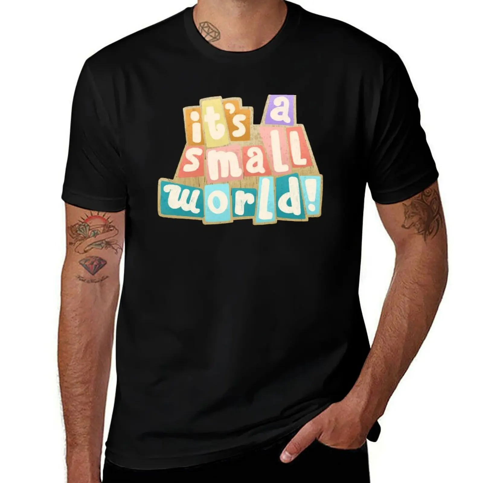 It’s a small world T-Shirt t shirts for man graphic tees t shirt man luxury mens graphic t shirts T-shirt
