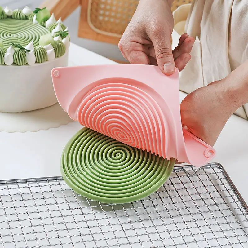 Creative Mosquito Coil Shaped Silicone Cake Molds, Thread Circle Flywheel, Household Baking Tools, Household Cake Decoration