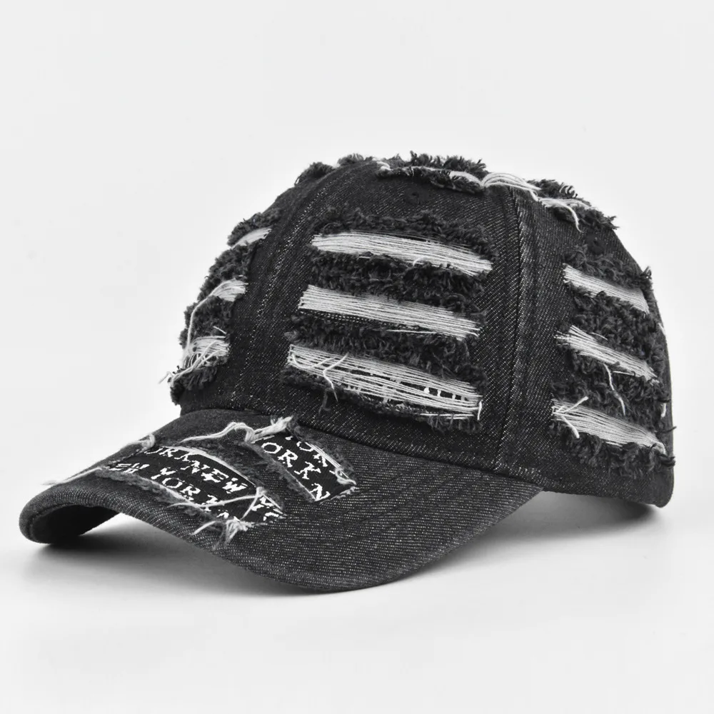 Personality Retro Vintage Distressed Washable 100% Cotton Baseball Caps For Men And Women Camping Hip Hop Hat 모자 кепка gorras