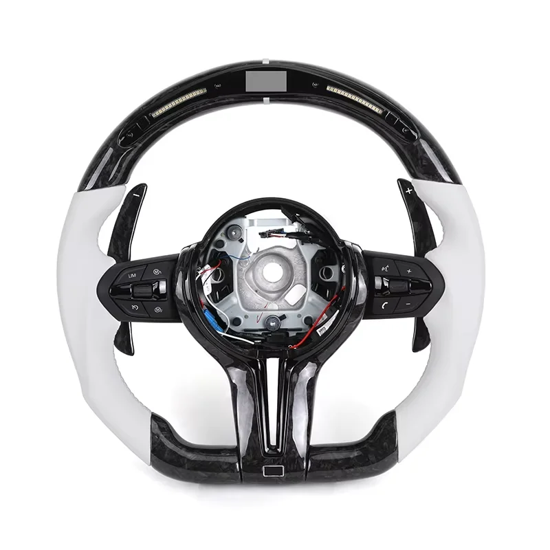 

Руль OEM качества Volante LED из кованого карбона для BMW F-серии E90 E60 E46 E92 M3 E39 X5 E70 X6 E71 E82 E93 E36 E91