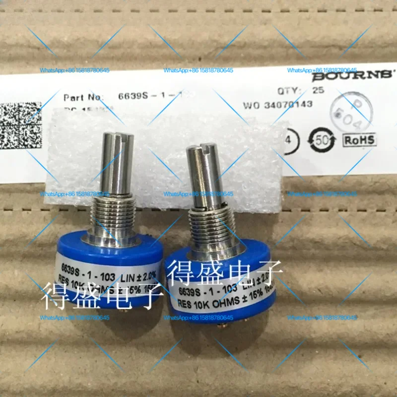 6639S-1-103 potenciómetro BOURNS de resistencia original nuevo de fábrica 10K 1PCS