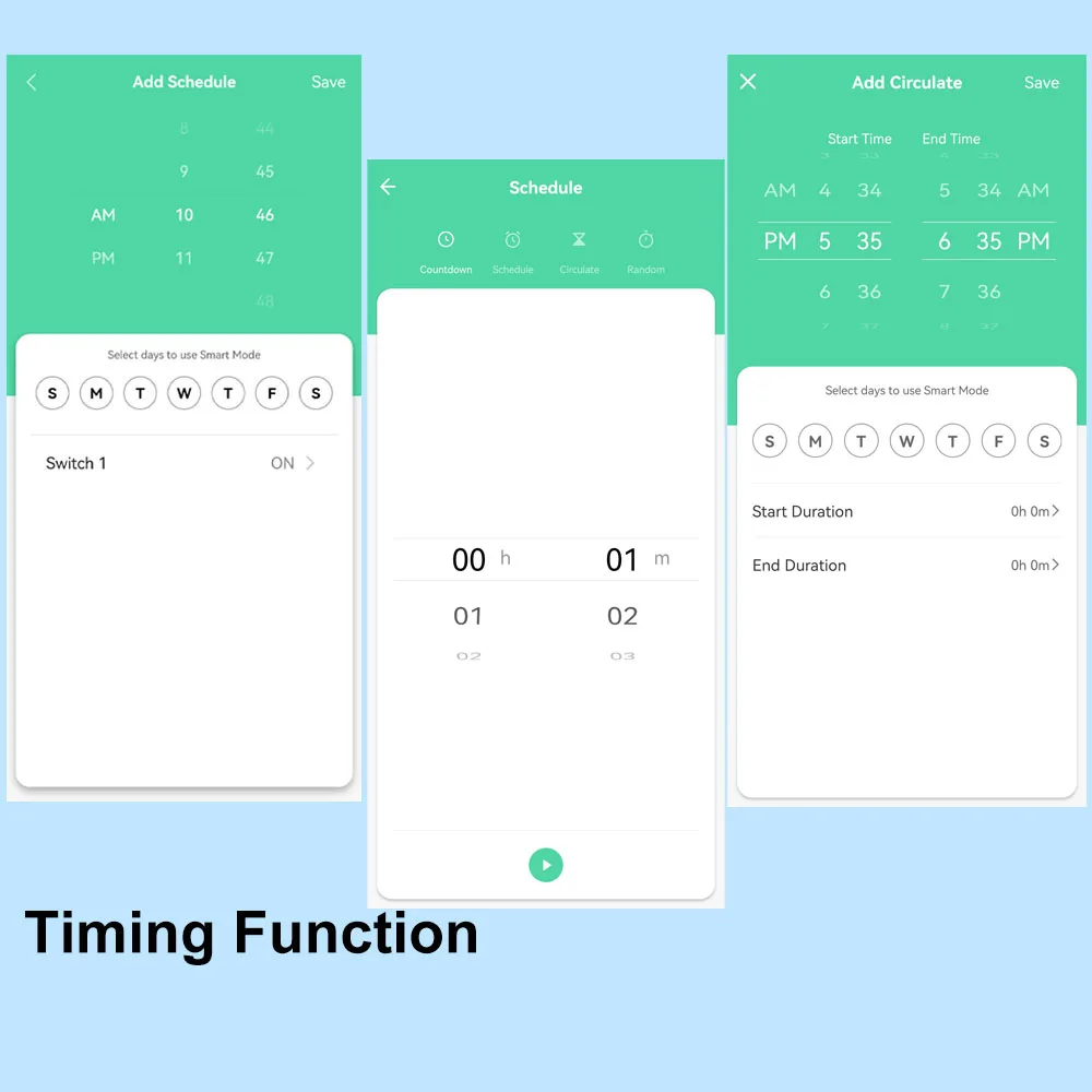 Immagine 5: ZigBee Interruttore 16A Din Rail Energy Monitor Meter Timer Tuya Smart App Control Supporto zigbee2mqtt Alexa Google Home