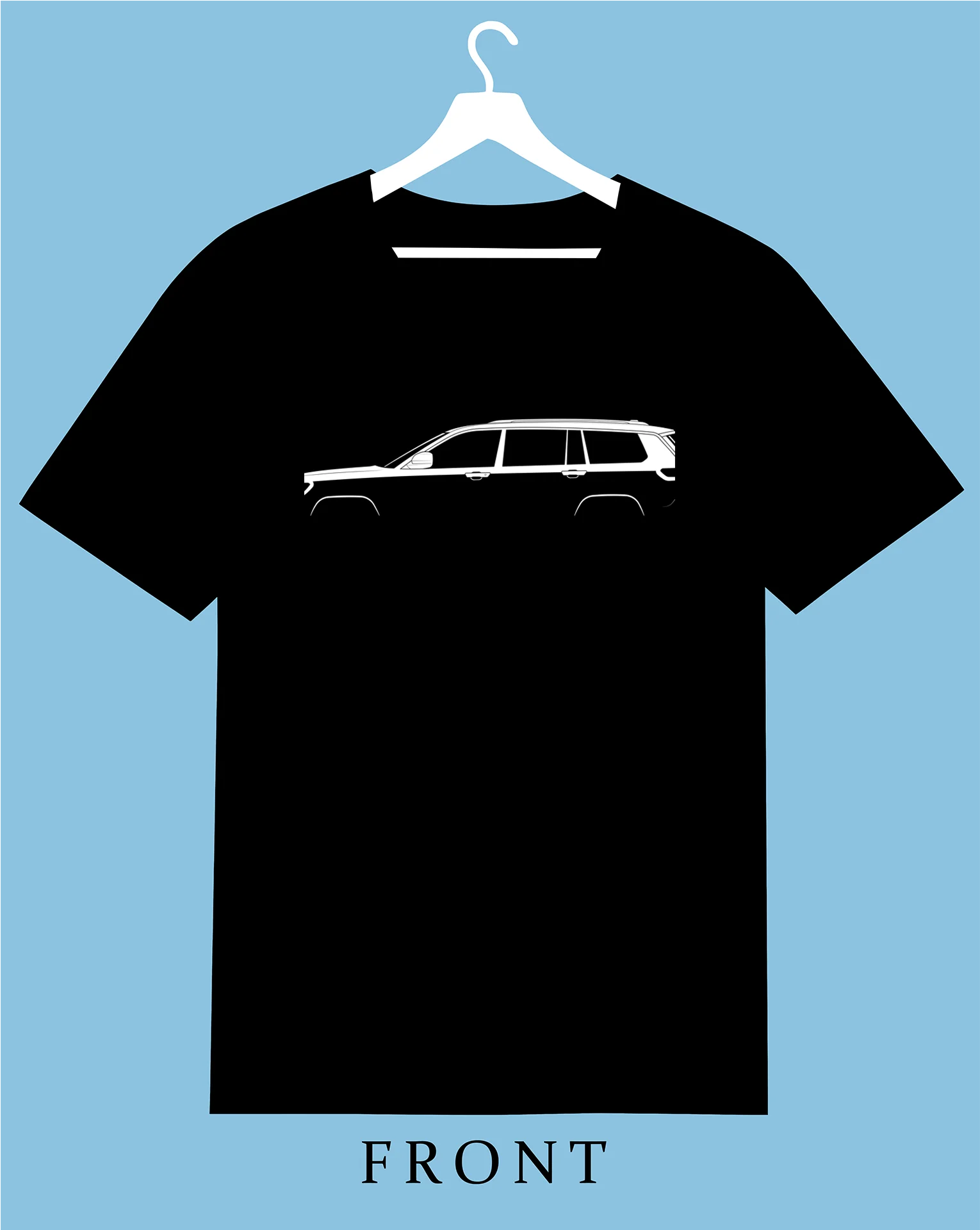 0614 J.e.e.p 13 Grand Cherokee L (WL) Силуэт 2025 Мужская и женская футболка Повседневная футболка с логотипом для любителей гоночных автомобилей Футболка с графическим принтом для энтузиастов Summe