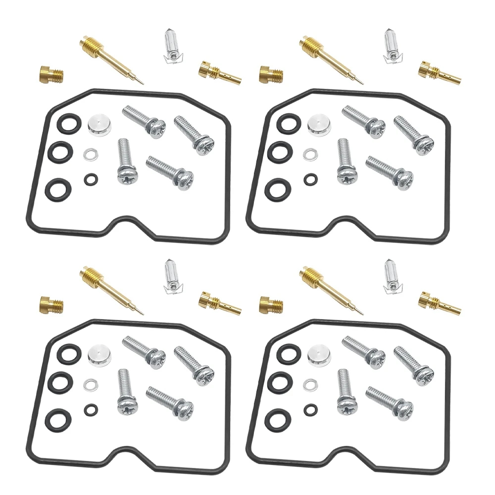 Motorcycle Carburetor Repair Kit Motorcycle Carburetor Piston Float Gasket Kit for Kawasaki GPZ400R ZX400