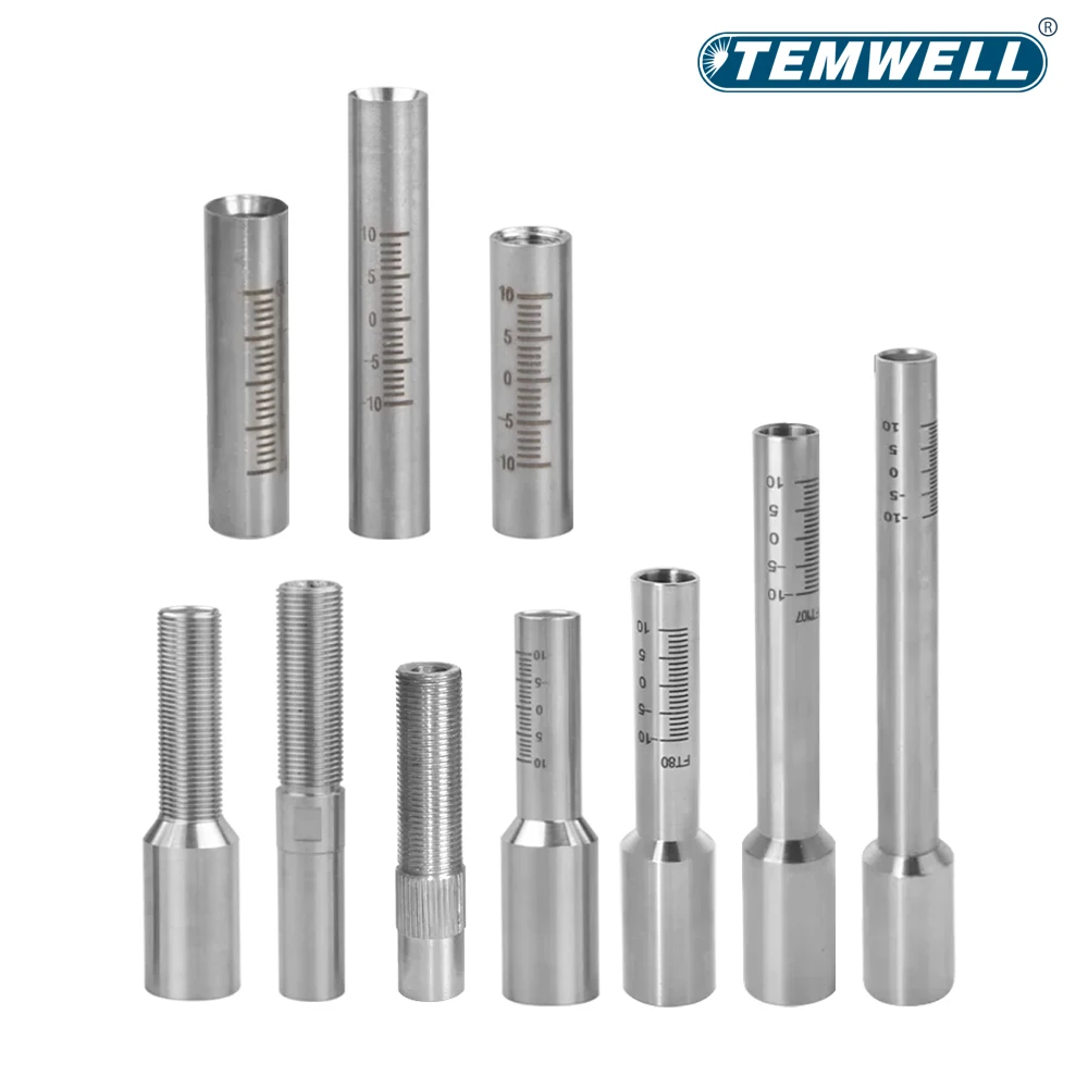 Laser Welding Graduated Tube Nozzle Connector Stainless Steel Weld Gun Graded Pipe For SUP Qilin WSX Handheld Laser Welder