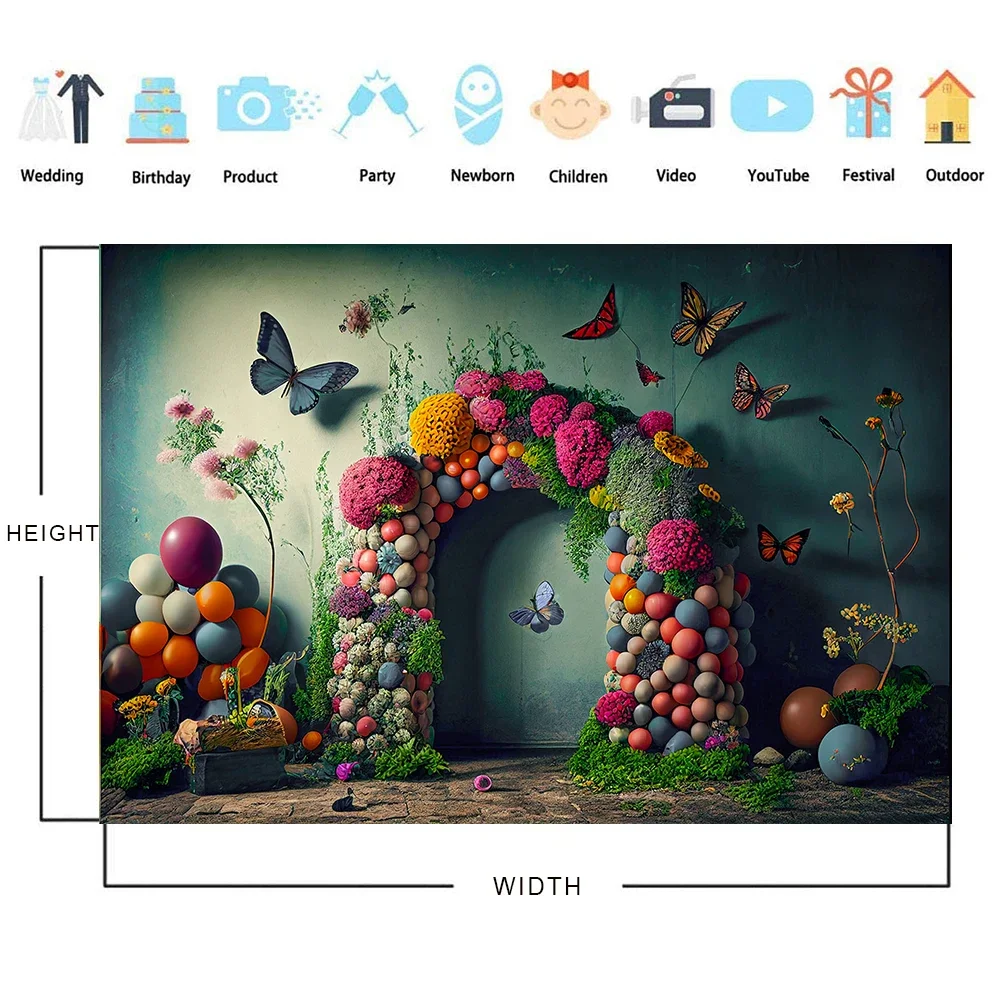 Bonvvie фон для фотосъемки День матери винтажное 3D украшение ребенок торт разбивать семью фотосессия фотостудия фон