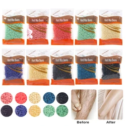 100g Hard Wax Beans for Hair Removal Body European Brazilian Pearl for Wax Warmer Waxing Beans for Wax Heater Machine