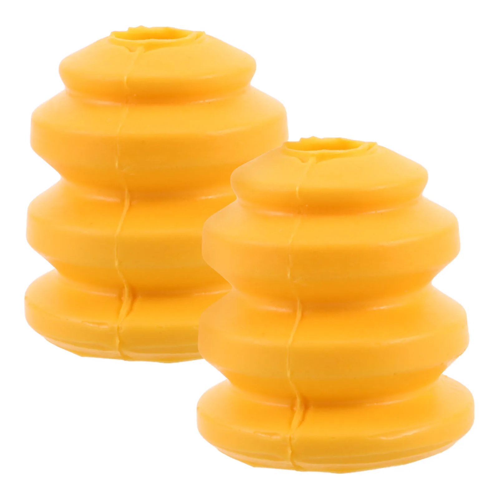 

2pcs Universal Polyurethane Bumper Stopper Cushion For Front Bumpers Shock Absorbing Rubber Stabilizer Pad