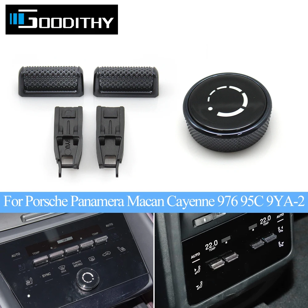 

LHD RHD Front Rear Air Conditioning AC Button Front AC Rotary Button For Porsche Panamera 976 Macan 95C Cayenne 9YA-2 2024-2026