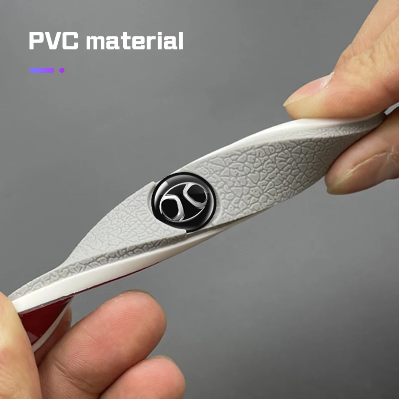 ل BAIC بكين سينوفا X7X25 X35 X55 X65 BJ20 EV5 BJ40 BJ80 4 قطعة باب السيارة المضادة للتصادم قطاع مرآة الرؤية الخلفية حماية ملصقات #3