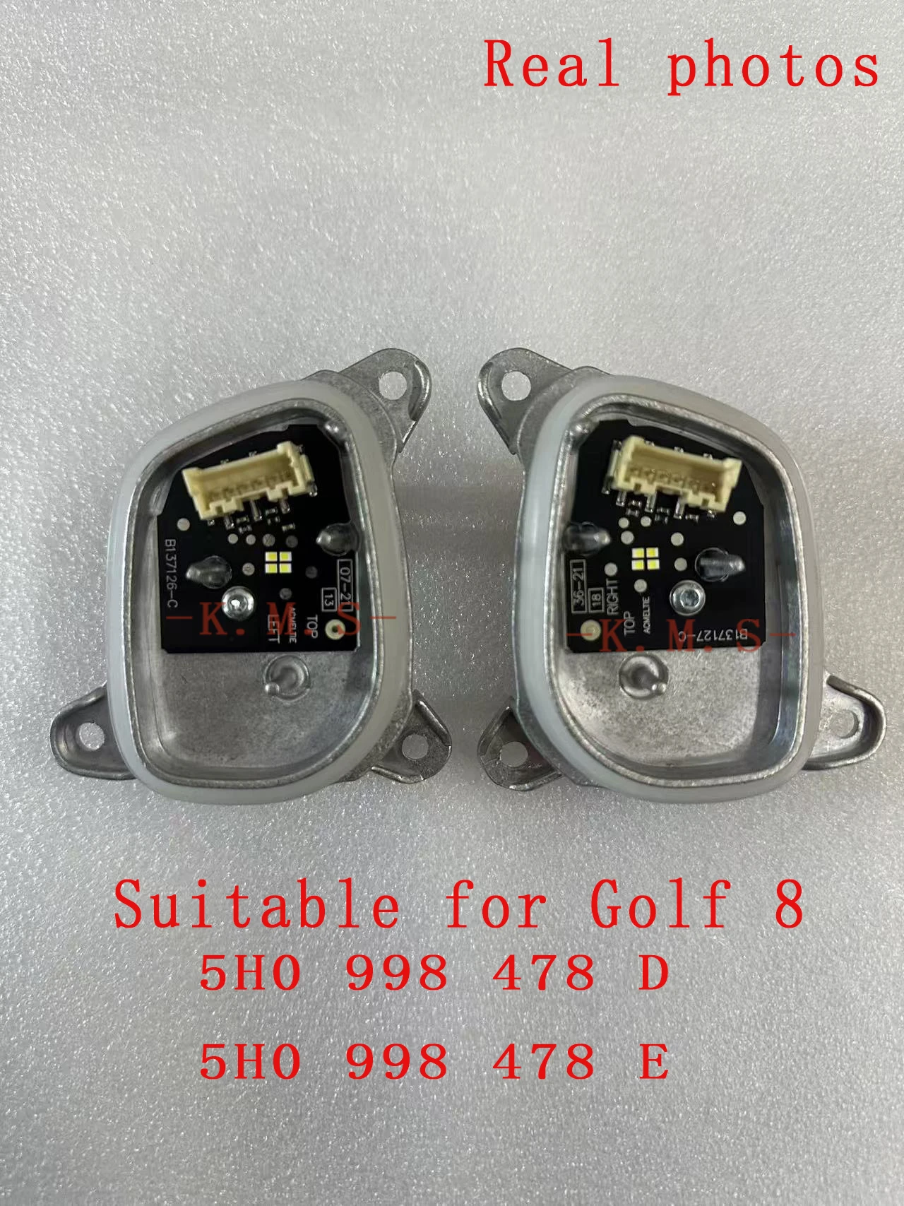 

5H0998478D 5H0998478E for Volkswagen Golf MK8 DRL LED daytime running light source module.