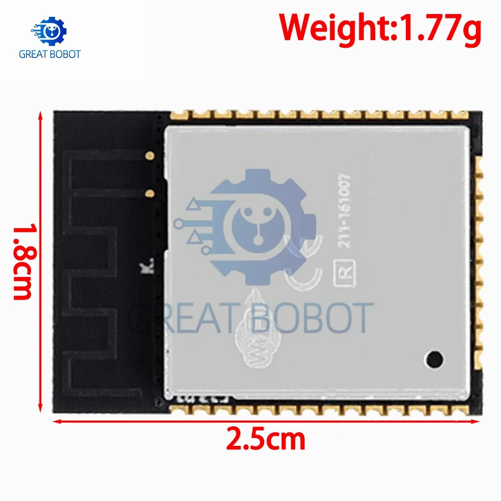 ESP32 ESP-32 Wireless Module ESP-32U ESP32-S ESP-32 ESP-32S ESP32-C2 ESPC2-12  ESP32-S3-N16R8 Dual-core WiFi& Bluetooth-compatib view 6